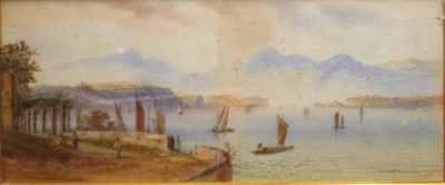 Lot 1094 - Wyatt H Earp - Continental coastal scene,...