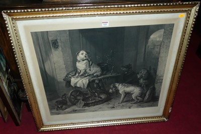 Lot 1095 - 19th century monochrome engraving - Jack in...