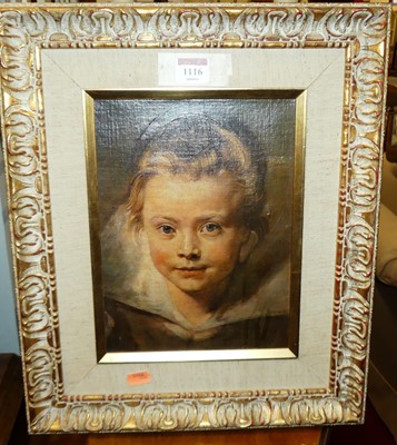 Lot 1116 - Reproduction portrait oleograph