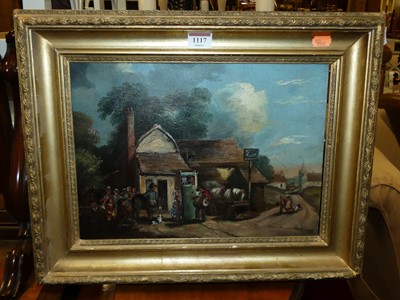 Lot 1117 - Circa 1900 school - Punch & Judy Show before...
