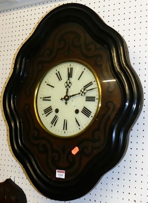 Lot 1162 - A circa 1900 French vineyard clock, having...