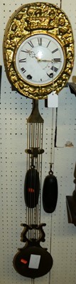 Lot 1164 - A Morbier of France circa 1900 comtoise clock,...