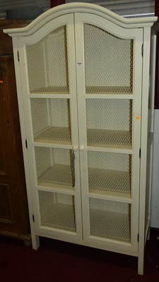 Lot 1193 - A contemporary French style white painted...