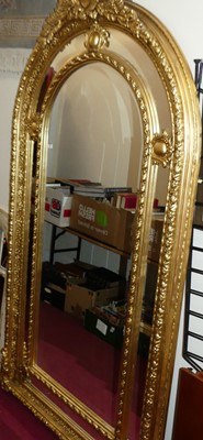 Lot 1213 - A large contemporary French style gilded and...