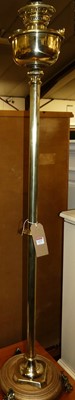 Lot 1279 - An early 20th century polished brass paraffin...
