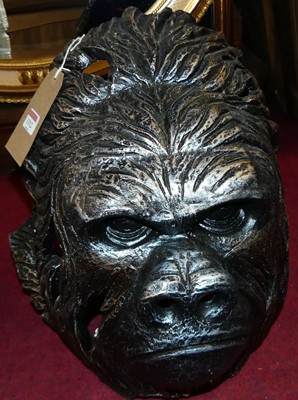 Lot 1312 - A large contemporary silvered ceramic model...
