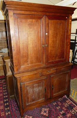 Lot 1382 - A 19th century French provincial joined...