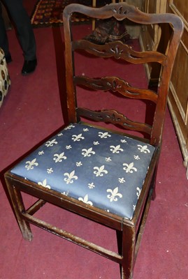 Lot 1423 - A set of eight early 20th century mahogany...