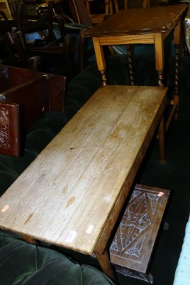 Lot 1429 - Occasional furniture to include; an early 20th...