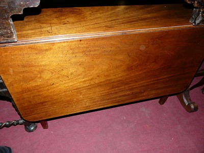 Lot 1326 - An early 19th century mahogany round cornered...