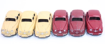 Lot 1074 - Dinky Toys 140b original Trade box of 6 Rover...