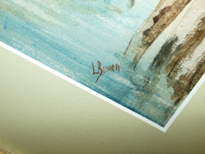 Lot 1046 - Lota Bowen (1872-1934) - On the Venice Lagoon,...