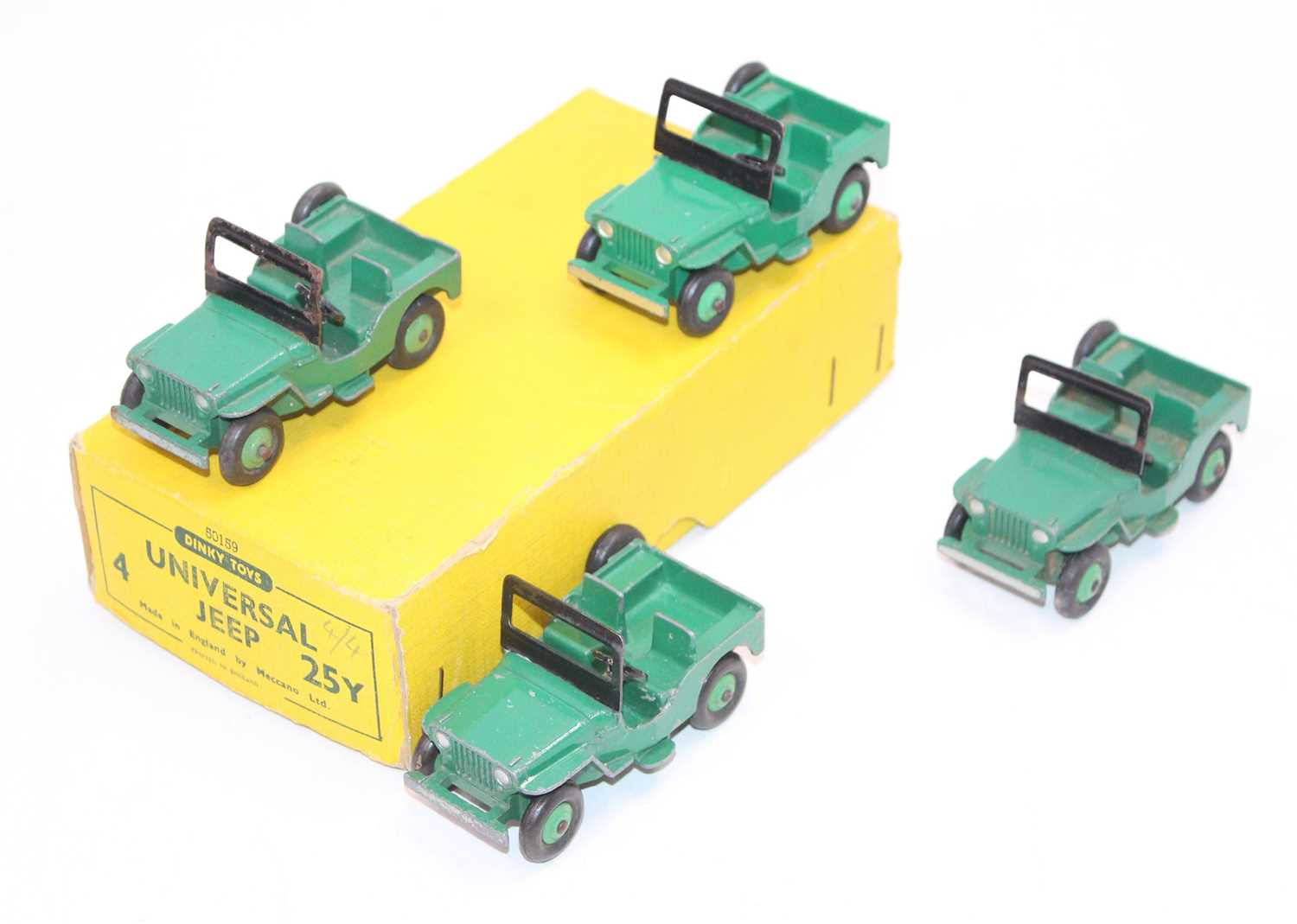 Lot 1009 - Dinky Toys No. 25Y Universal Jeep original...