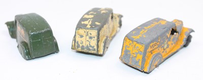 Lot 1082 - 3 Dinky Toys type 2 Delivery Vans to include,...