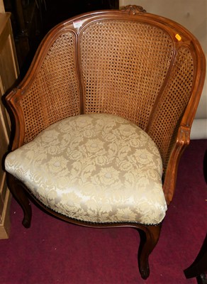 Lot 1427 - A contemporary Louis XV style carved beech and...