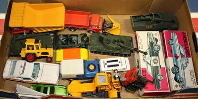 Lot 1505 - One tray containing various boxed and loose...