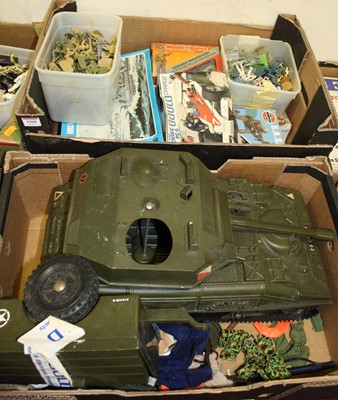 Lot 1508 - Two trays containing various Action Man...
