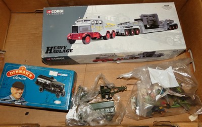 Lot 1579 - A collection of mixed toys to include a Corgi...