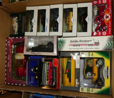 Lot 1596 - One tray mixed modern issue diecast inc. Corgi,...