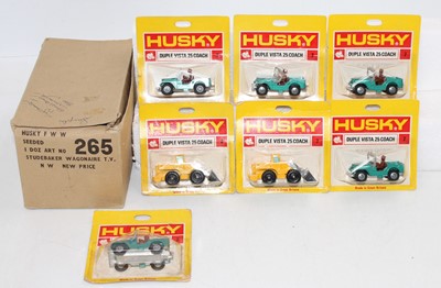 Lot 1674 - Corgi Toys Husky factory sample trade pack...