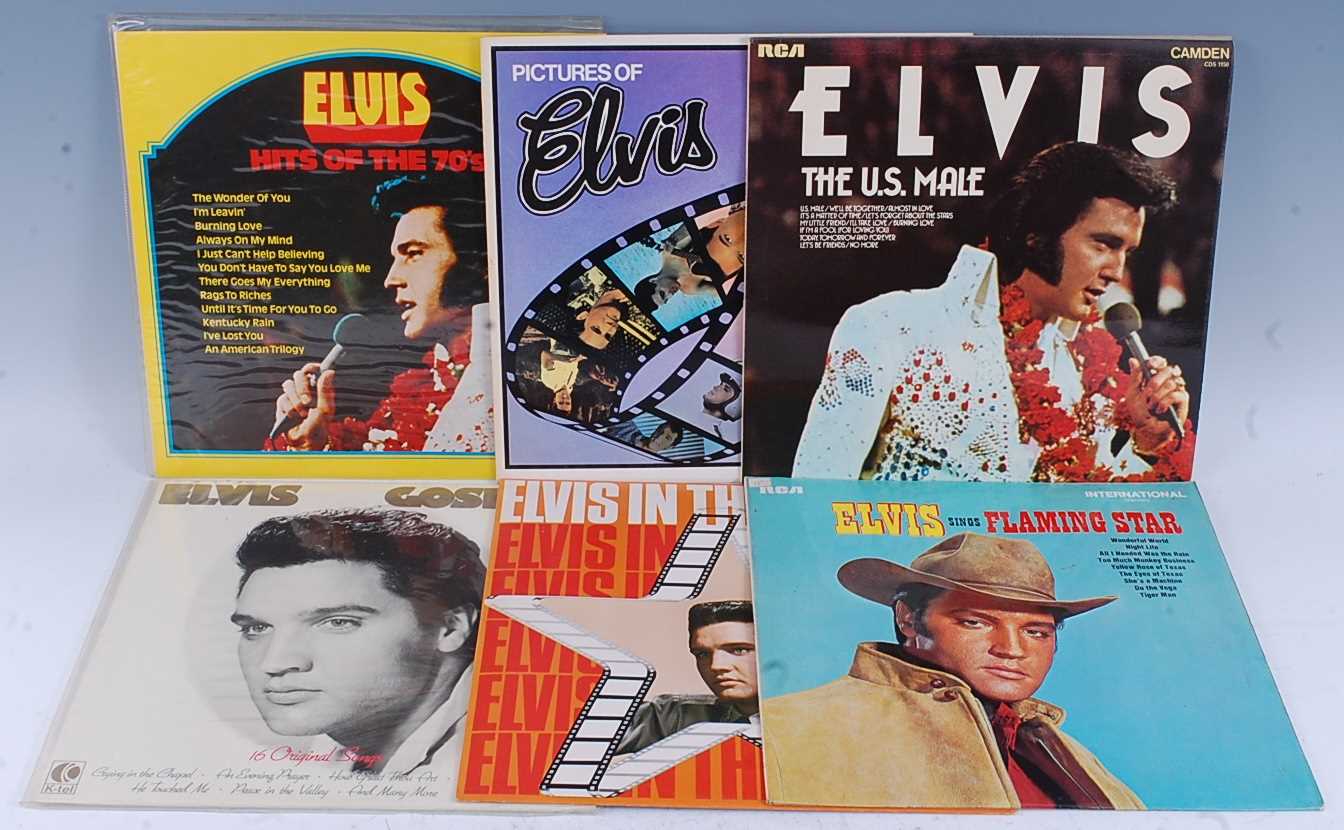 Lot 1078 - Elvis Presley, a collection of LP's to include...