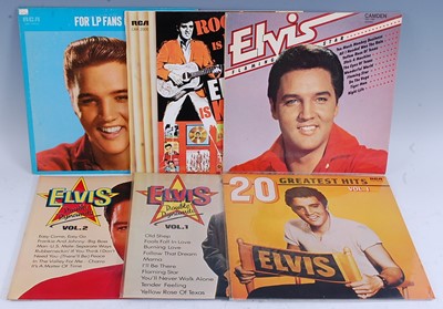 Lot 1078 - Elvis Presley, a collection of LP's to include...