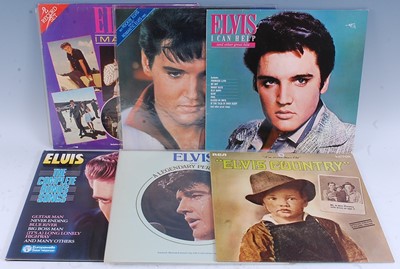 Lot 1078 - Elvis Presley, a collection of LP's to include...