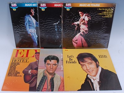 Lot 1078 - Elvis Presley, a collection of LP's to include...