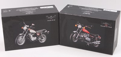 Lot 1424 - 2 Minichamps Classic Bike Series 1/12 scale...