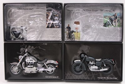 Lot 1425 - 2 Minichamps Classic Bike Series 1/12 scale...