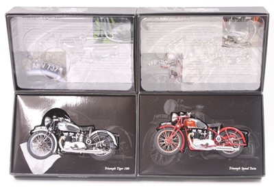 Lot 1427 - 2 Minichamps Classic Bike Series 1/12 scale...