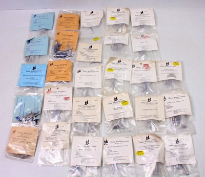 Lot 1702 - 28 various Ensign Miniatures Limited white...