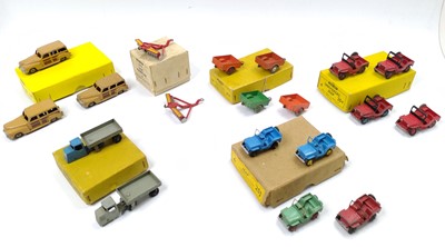 Lot 1059 - Dinky Toys mixed group of 6 original trade...