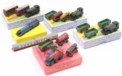 Lot 1060 - Dinky Toys mixed group of boxed train models...