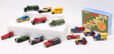 Lot 1069 - A collection of repainted and recast Dinky...