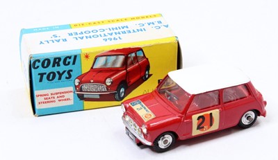 Lot 1513 - Corgi Toys, No.333 BMC Mini Cooper S "RAC...