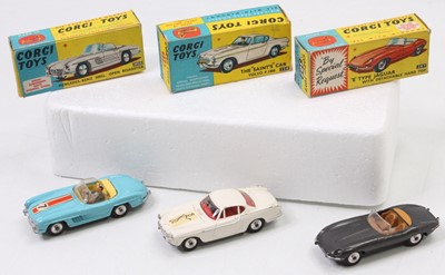 Lot 1532 - Corgi Toys boxed group of 3 models consisting...