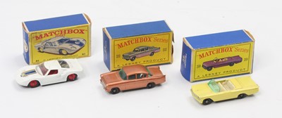 Lot 1904 - Matchbox Lesney boxed model group of 3 to...