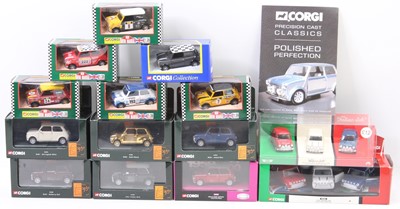 Lot 905 - One tray containing 14 boxed Corgi Toys Mini...