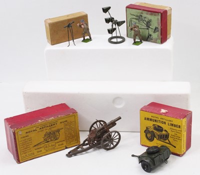 Lot 1727 - Britains Boxed Military Diecast Group, 4...