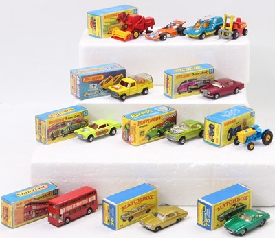 Lot 1919 - Matchbox 1-75's collection of models to...