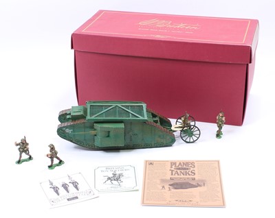 Lot 1734 - A Britains Tanks & Planes WWI range set No....