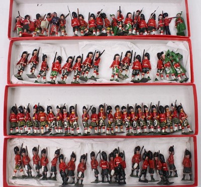 Lot 1743 - Four trays containing a collection of various...