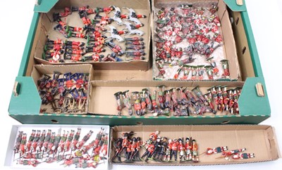 Lot 1745 - Large collection of various lead hollowcast...