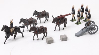 Lot 1752 - Britains No. 28 Mountain Artillery Lead...