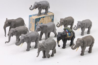 Lot 1756 - Collection of Britains plastic Indian...