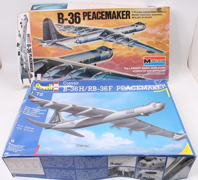 Lot 1455 - Revell 1/72nd plastic kit for a B-36H...