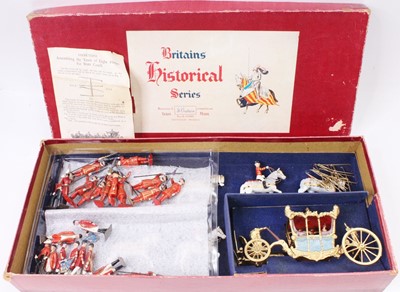 Lot 1767 - A Britains set No. 9401 Coronation Coach...
