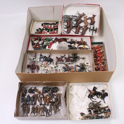 Lot 1771 - Collection of mixed lead hollow cast, plastic...