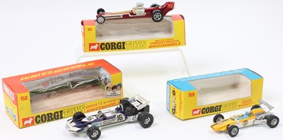Lot 1551 - Corgi Toys boxed group of 3 to include, No....